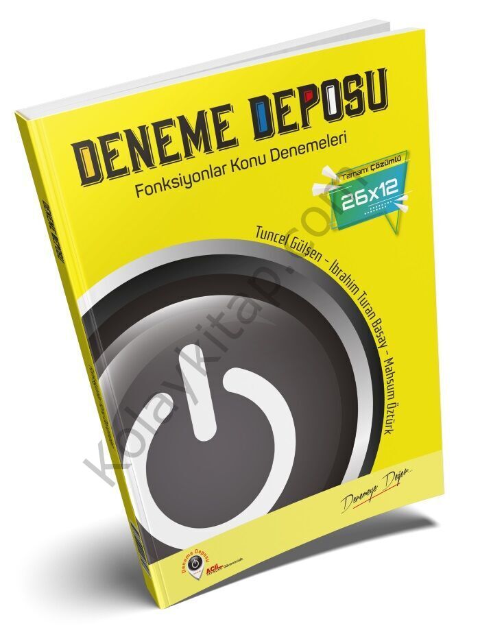 Deneme Deposu TYT Fonksiyonlar Konu Denemeleri