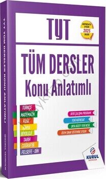 Kurul Yayıncılık 2025 TYT Tüm Dersler Konu Anlatımlı