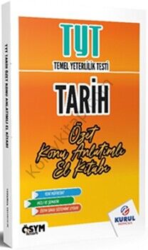 Kurul Yayıncılık TYT Tarih Özet Konu Anlatımlı El Kitabı