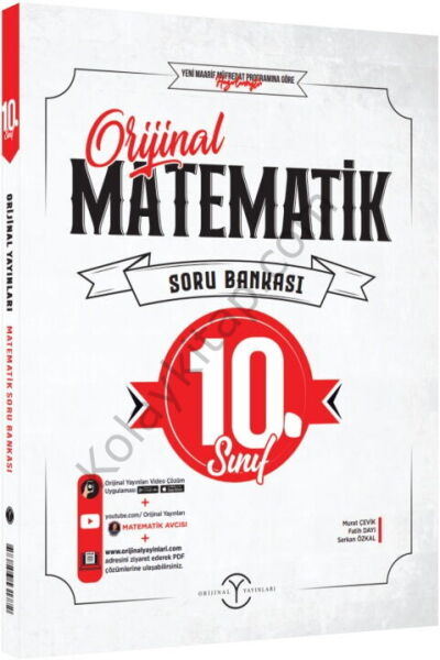 Orijinal Yayınları 10. Sınıf Orijinal Matematik Soru Bankası