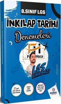 Kurul Yayıncılık 8. Sınıf LGS Sihirbazı İnkılap Tarihi Denemeleri