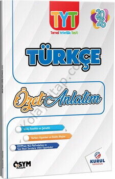 Kurul Yayıncılık 2026 TYT Türkçe Özet Anlatım