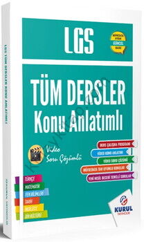 Kurul Yayıncılık 8. Sınıf LGS Tüm Dersler Tek Kitap Konu Anlatımlı