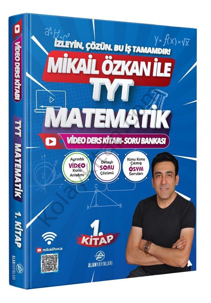 Mikail Özkan ile TYT Matematik 1. Video Ders Kitabı Soru Bankası