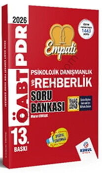 Kurul Yayıncılık 2026 ÖABT Empati Psikolojik Danışmanlık ve Rehberlik Soru Bankası