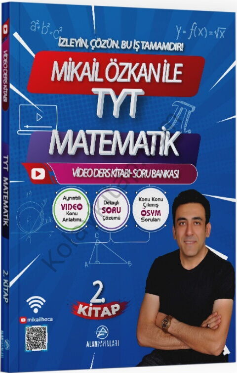Mikail Özkan ile TYT Matematik 2. Video Ders Kitabı Soru Bankası