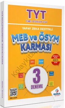 Kurul Yayıncılık TYT Yapay Zeka Destekli MEB ve ÖSYM Karması 3 Deneme
