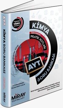 Miray Yayınları AYT Kimya Tamamı Video Çözümlü Soru Bankası