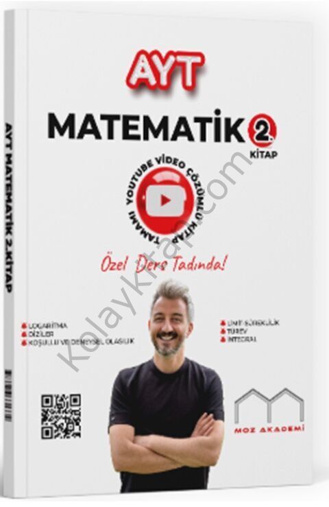 Moz Akademi AYT Matematik 2. Kitap Tamamı Çözümlü Soru Bankası