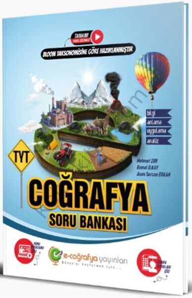 E-coğrafya Yayınları TYT Coğrafya Soru Bankası