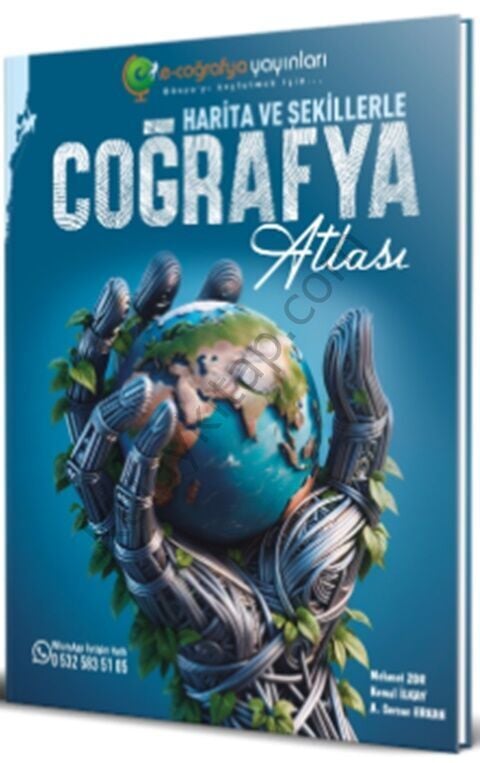 E-coğrafya Yayınları Harita ve Şekillerle Coğrafya Atlası