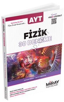 Miray Yayınları AYT Fizik 30 Deneme
