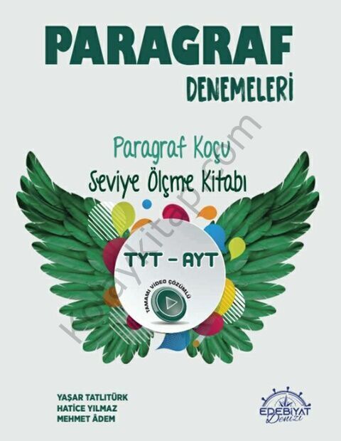 Edebiyat Denizi TYT AYT Paragraf Denemeleri