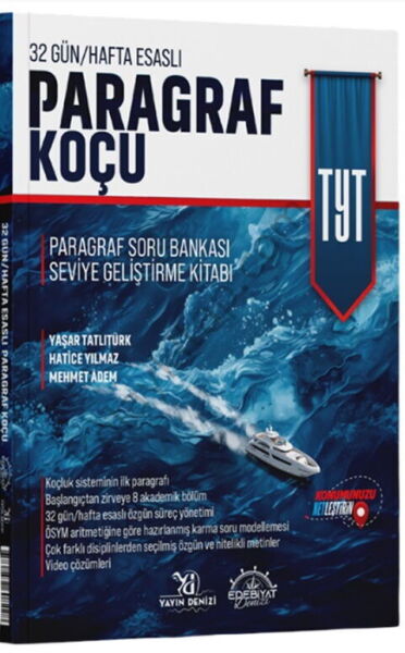 Edebiyat Denizi TYT Paragraf Koçu Soru Bankası