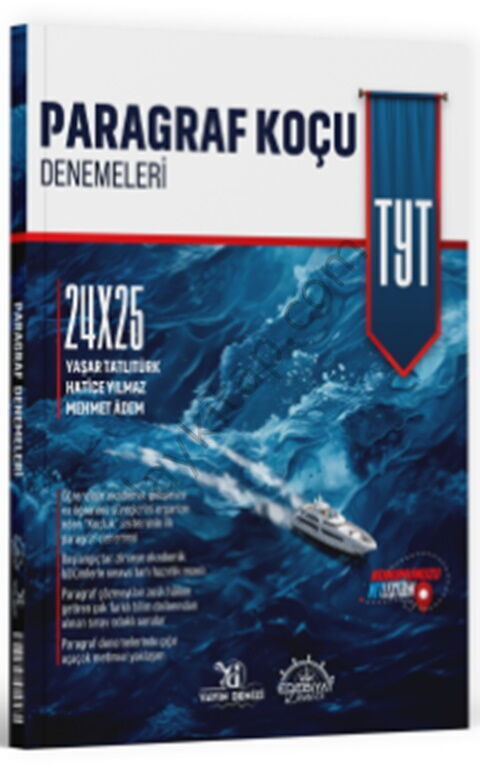 Edebiyat Denizi TYT Paragraf 24 x 25 Denemeleri