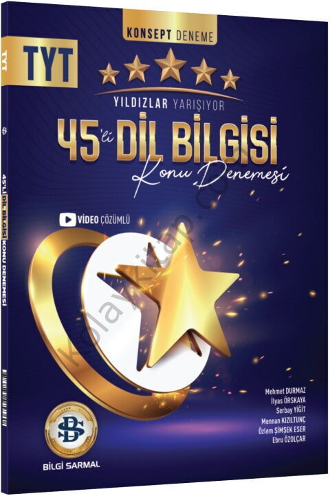 Yıldızlar Yarışıyor TYT Dil Bilgisi  45 li Branş Denemesi