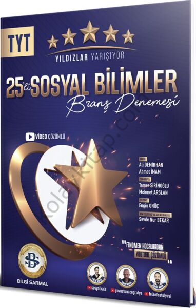Yıldızlar Yarışıyor TYT Sosyal Bilimler  25 li Branş Denemesi