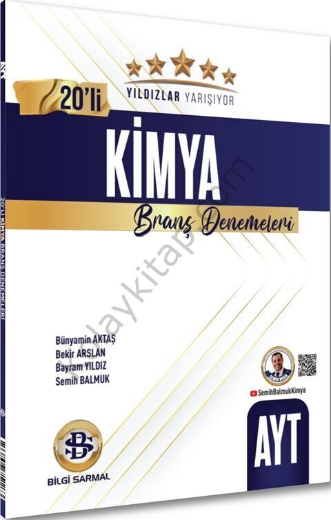 Yıldızlar Yarışıyor AYT Kimya  20 li Branş Denemesi