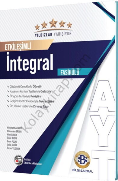 Yıldızlar Yarışıyor AYT İntegral  Etkileşimli Fasikülü