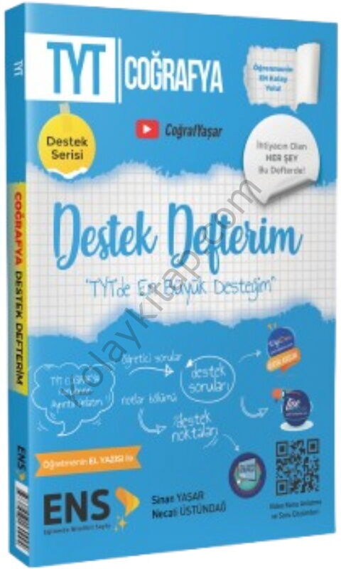 ENS Yayıncılık TYT Coğrafya Destek Defterim