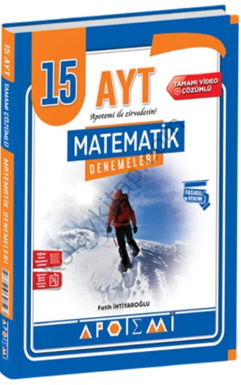 Apotemi Yayınları AYT Matematik 15 Çözümlü Deneme