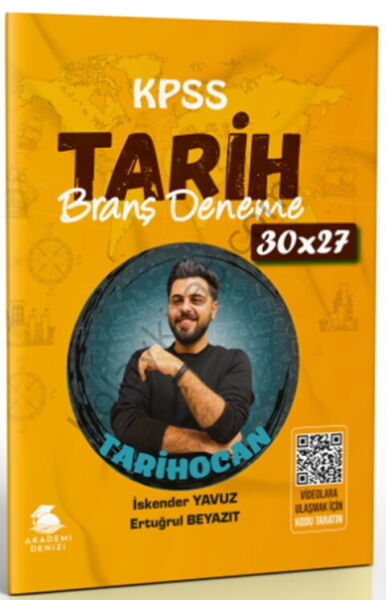 Akademi Denizi KPSS Tarih 30x27 Branş Deneme