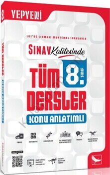 Sınav Yayınları 8. Sınıf LGS Tüm Dersler Sınav Kalitesinde Konu Anlatımlı