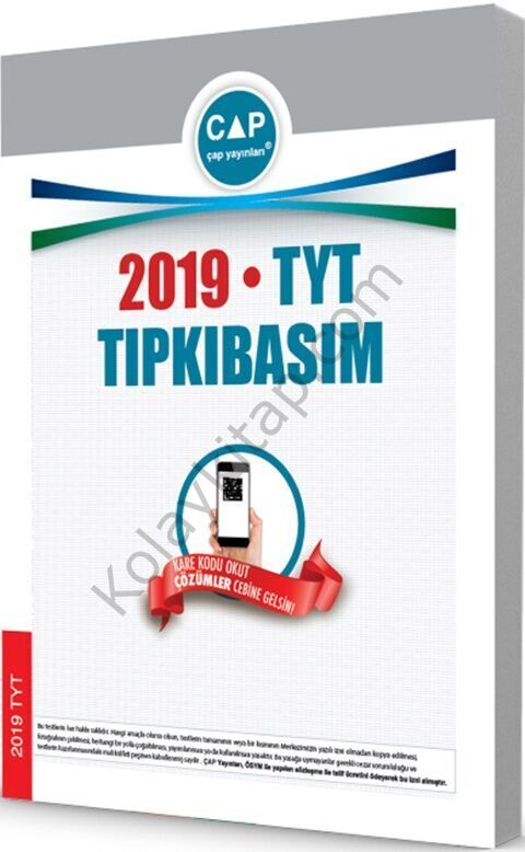 Çap Yayınları 2019 TYT Tıpkı Basım