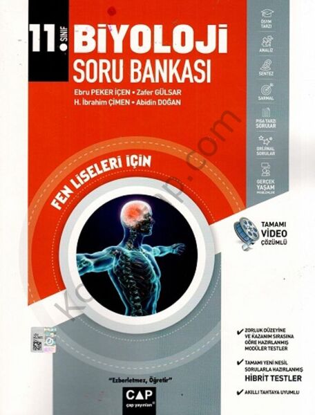 Çap 11. Sınıf Biyoloji Fen Lisesi Soru Bankası