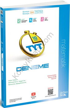 ÜçDörtBeş Yayınları TYT Matematik 10 lu Deneme