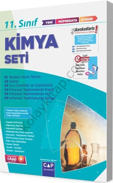 Çap Yayınları 11. Sınıf Kimya Anadolu Seti