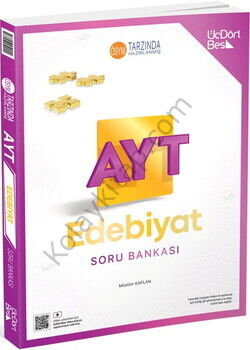 ÜçDörtBeş Yayınları AYT Edebiyat Soru Bankası