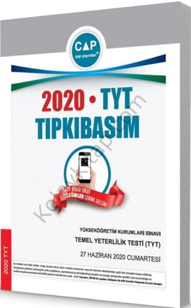 Çap Yayınları TYT 2020 Tıpkı Basım