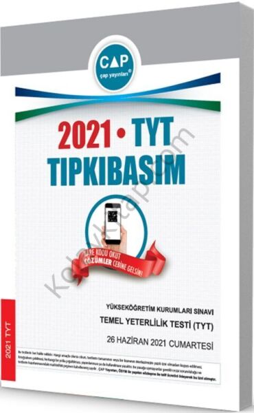 Çap Yayınları 2021 TYT Tıpkı Basım