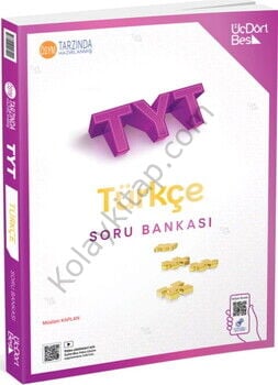 ÜçDörtBeş Yayınları TYT Türkçe Soru Bankası