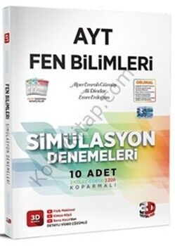 3D Yayınları AYT Fen Bilimleri Simülasyon Denemeleri
