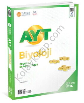 ÜçDörtBeş Yayınları AYT Biyoloji Soru Bankası
