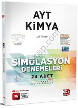 3D Yayınları AYT Kimya Simülasyon 24 Deneme