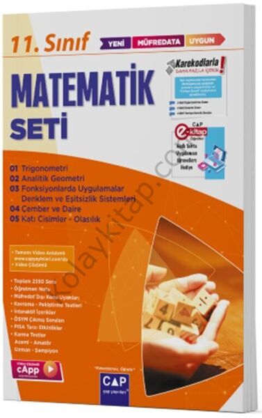 Çap Yayınları 11. Sınıf Matematik Anadolu Seti