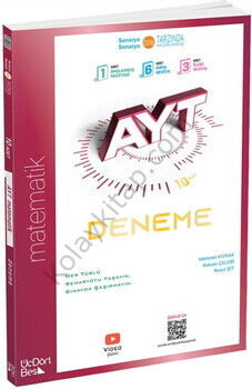 ÜçDörtBeş Yayınları AYT Matematik 10 lu Deneme