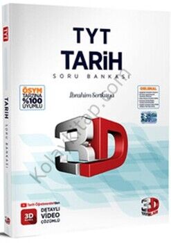 3D Yayınları TYT Tarih Soru Bankası