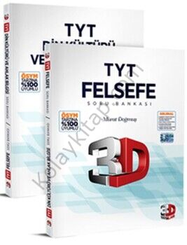 3D Yayınları TYT Felsefe ve Din Kültürü ve Ahlak Bilgisi Soru Bankası