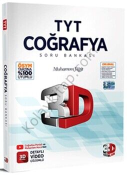 3D Yayınları TYT Coğrafya Soru Bankası