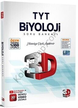 3D Yayınları TYT Biyoloji Soru Bankası