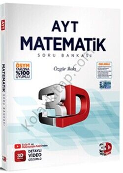 3D Yayınları AYT Matematik Soru Bankası