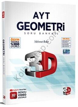 3D Yayınları AYT Geometri Soru Bankası