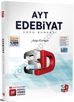3D Yayınları AYT Edebiyat Soru Bankası