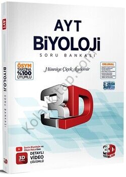 3D Yayınları AYT Biyoloji Soru Bankası