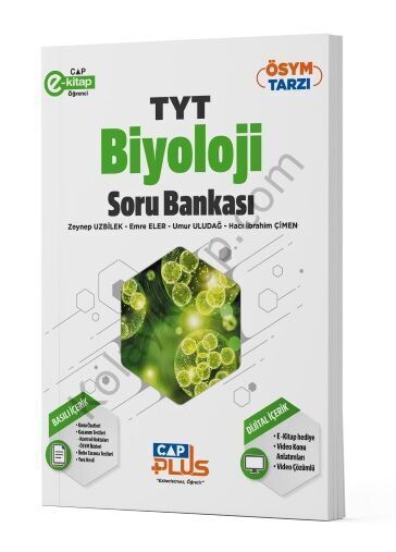 Çap Yayınları TYT Biyoloji Plus Serisi Soru Bankası