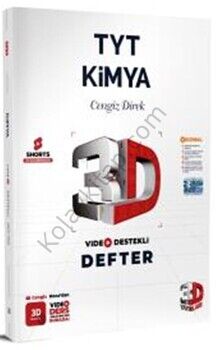 3D Yayınları TYT Kimya Video Destekli Defter